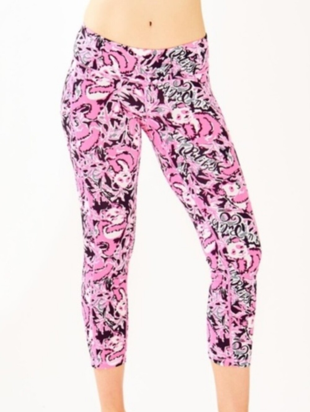 Lilly Pulitzer Luxletic Weekender Leggings Hangin With My Boo M